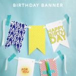 Free Printable Happy Birthday Banner Pizzazzerie