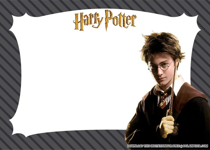 FREE Printable Harry Potter Birthday Party Invitation Templates ...