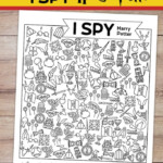 Free Printable Harry Potter I Spy Game Paper Trail Design cole