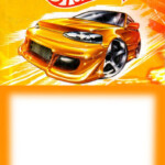 Free Printable Hot Wheels Invitation Templates For Download