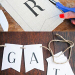 Free Printable Letters To Create Any Vintage Farmhouse Style Banner