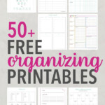 Free Printable Library 65 Free Organizing Printables Free