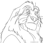 Free Printable Lion King Coloring Pages For Kids