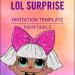 FREE Printable LOL Surprise Dolls Birthday Party Invitation