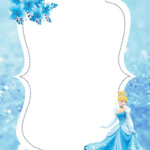 FREE PRINTABLE Lovely Cinderella Birthday Invitation Templates
