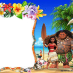 FREE Printable Moana Invitation Templates Invitaciones De Moana