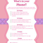 FREE Printable Modern What s In Your Phone Baby Shower Game Baby