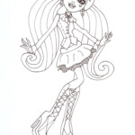 Free Printable Monster High Coloring Pages November 2012