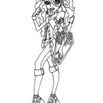 Free Printable Monster High Coloring Pages Operetta Coloring Sheet