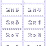 Free Printable Multiplication 0 12 Flashcards With Pdf Number Dyslexia