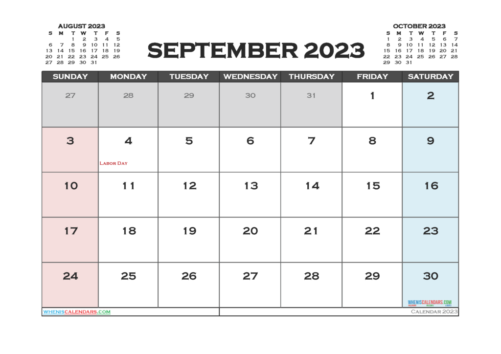 Free Printable October 2023 Calendar 12 Templates