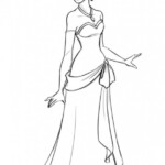 Free Printable Princess Tiana Coloring Pages For Kids