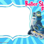 FREE Printable Roller Skating Invitation Templates