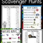 Free Printable Scavenger Hunts Pink Oatmeal