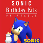 FREE PRINTABLE Sonic The Hedgehog Birthday Party Kits Templates