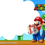 Free Printable Super Mario Invitation Templates DolanPedia