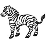 Free Printable Zebra Coloring Pages For Kids