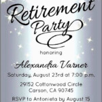 Free Retirement Party Invitation Flyer Templates Best Of 10