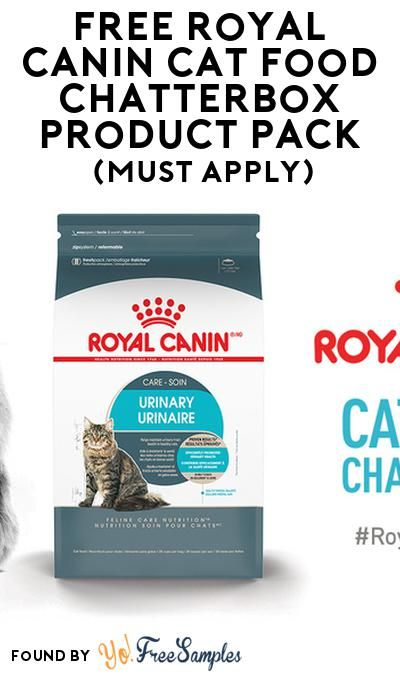 FREE Royal Canin Cat Food Chatterbox Product Pack Must Apply Yo 