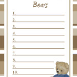 Free Teddy Bear Game Famous Bears Name Game