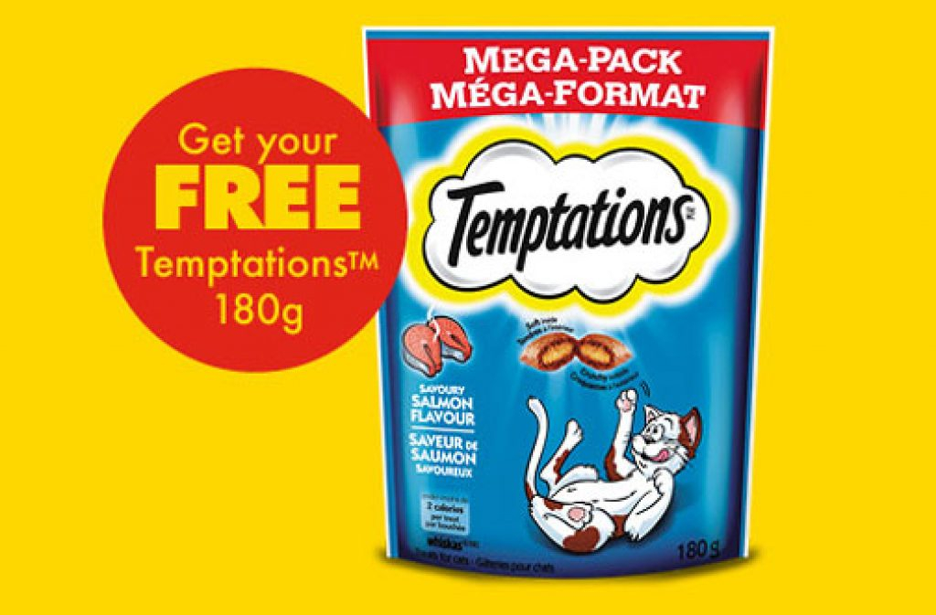 Free Temptations Cat Treats Coupon Deals From SaveaLoonie