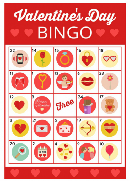 Free Valentine s Day Bingo Game Printable CatchMyParty 