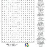 FREE Word Search Puzzle Spanish Word Search 4 From PrintableSpanish