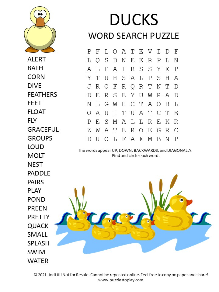 Free Word Search Puzzle Worksheet List Page 12 Puzzles To Play