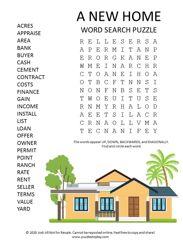 Free Word Search Puzzle Worksheet List Page 6 Puzzles To Play