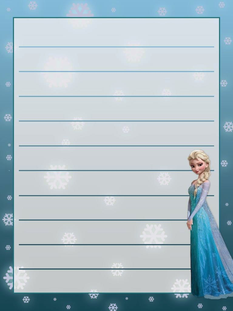 Frozen Free Printable Notebook Oh My Fiesta In English