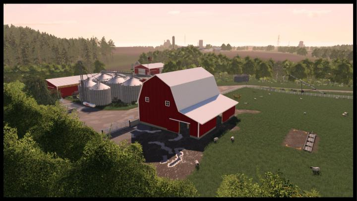 FS19 Deere Country Usa Map V1 Simulator Games Mods