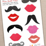 Full Set Of Printable Photo Booth Props Only 3 00