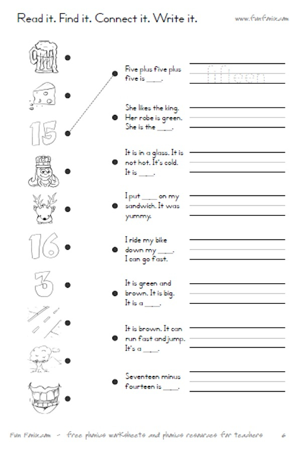 Fun Fonix Book 4 Vowel Digraph And Dipthong Worksheets