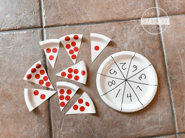 FUN Pizza Counting Game