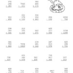 Gallery For Halloween Math Worksheets 5th Grade Math Worksheets