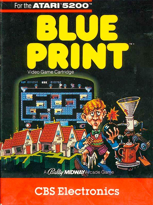 Game Review CBS Electronics Blueprint For Atari 5200