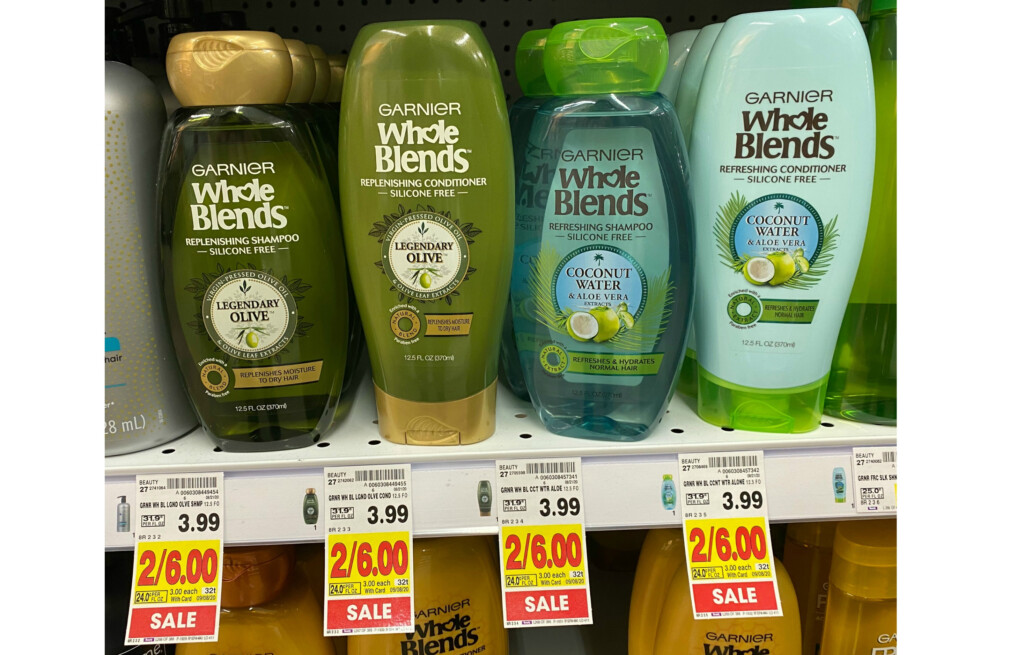 Garnier Whole Blends Shampoo Conditioner ONLY 1 50 Each At Kroger 