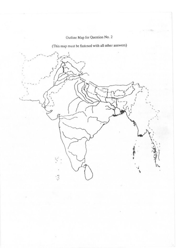 Geography Sample India Map Outline India Map Map Outline Map