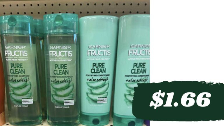 Get Garnier Fructis Haircare For 1 66 At Walgreens Southern Savers