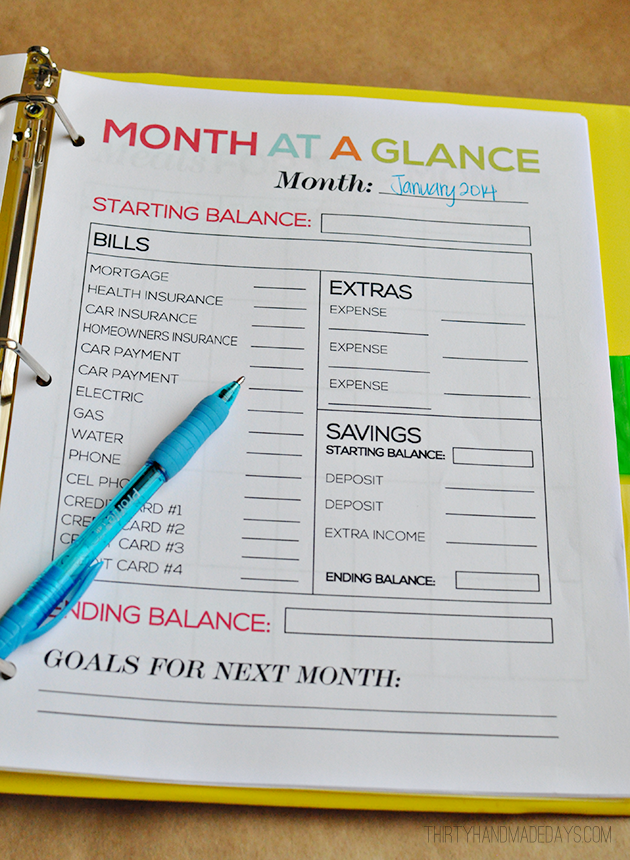 Get Organized In 2015 Ten Free Printables My So Called Crafty Life