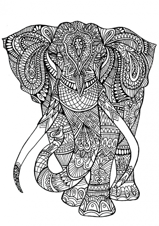 Get This Printable Difficult Animals Coloring Pages For Adults FTY6