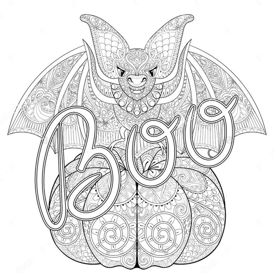 Get This Pumpkin Coloring Pages For Adults Free Yv51b