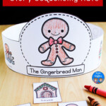Gingerbread Man Sequencing Hats Gingerbread Man Preschool