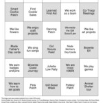 Girl Scout Bingo Cards To Download Print And Customize