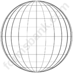 Globe Template Printable Pdf Download