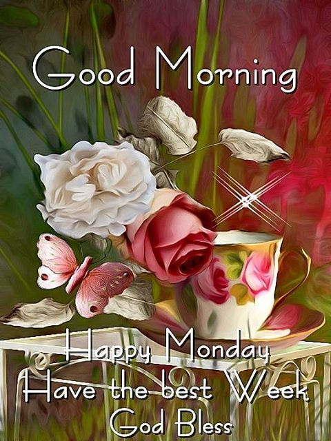 Good Morning Happy Monday Have A Good Week Monday MyNiceProfile