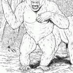 Gorilla Coloring Pages To Download And Print For Free