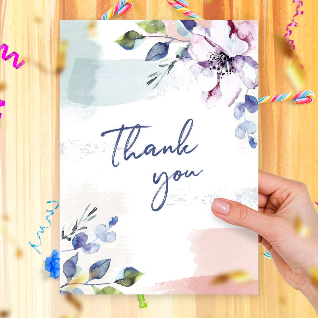 Birthday Thank You Note Examples FreePrintable me