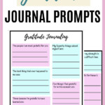 Gratitude Journal Prompts And Free Gratitude Printable Practicing