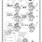 Greetings ESL Worksheet By YorleJQ